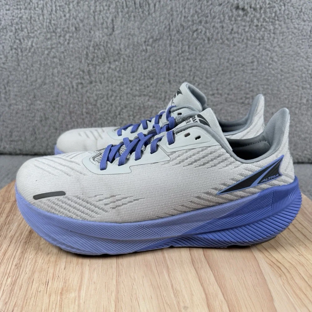 Altra FWD Experience Womens Size 9.5 Gray Purple Road Running Shoes AL0A82CJ254